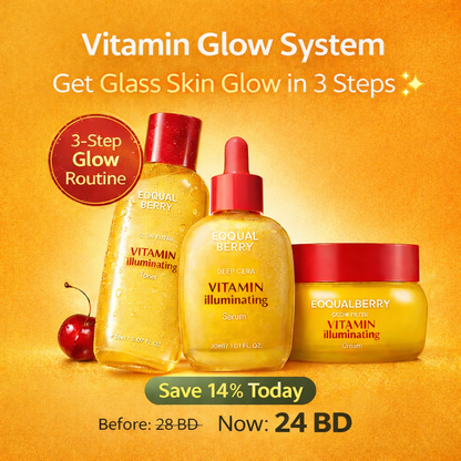 Vitamin Glow System – 3 Step Glass Skin Routine