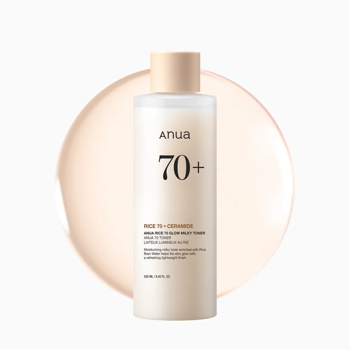 Anua, Rice 70 Glow Milky Toner 250ml