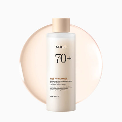 Anua, Rice 70 Glow Milky Toner 250ml