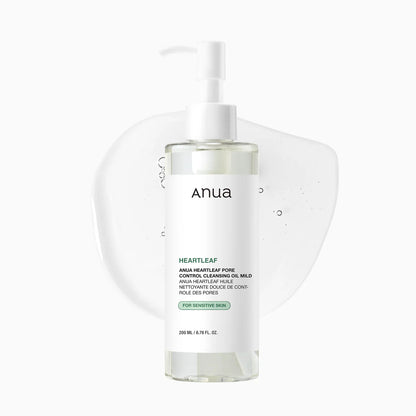 Anua, Heartleaf Pore Control Cleansing Oil Mild 200ml