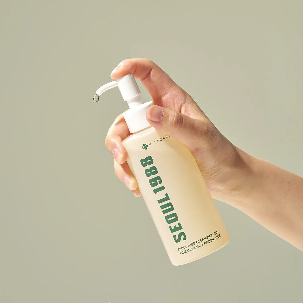 KSECRET SEOUL 1988, Cleansing Oil Pine Cica 1% + Probiotics 200ml