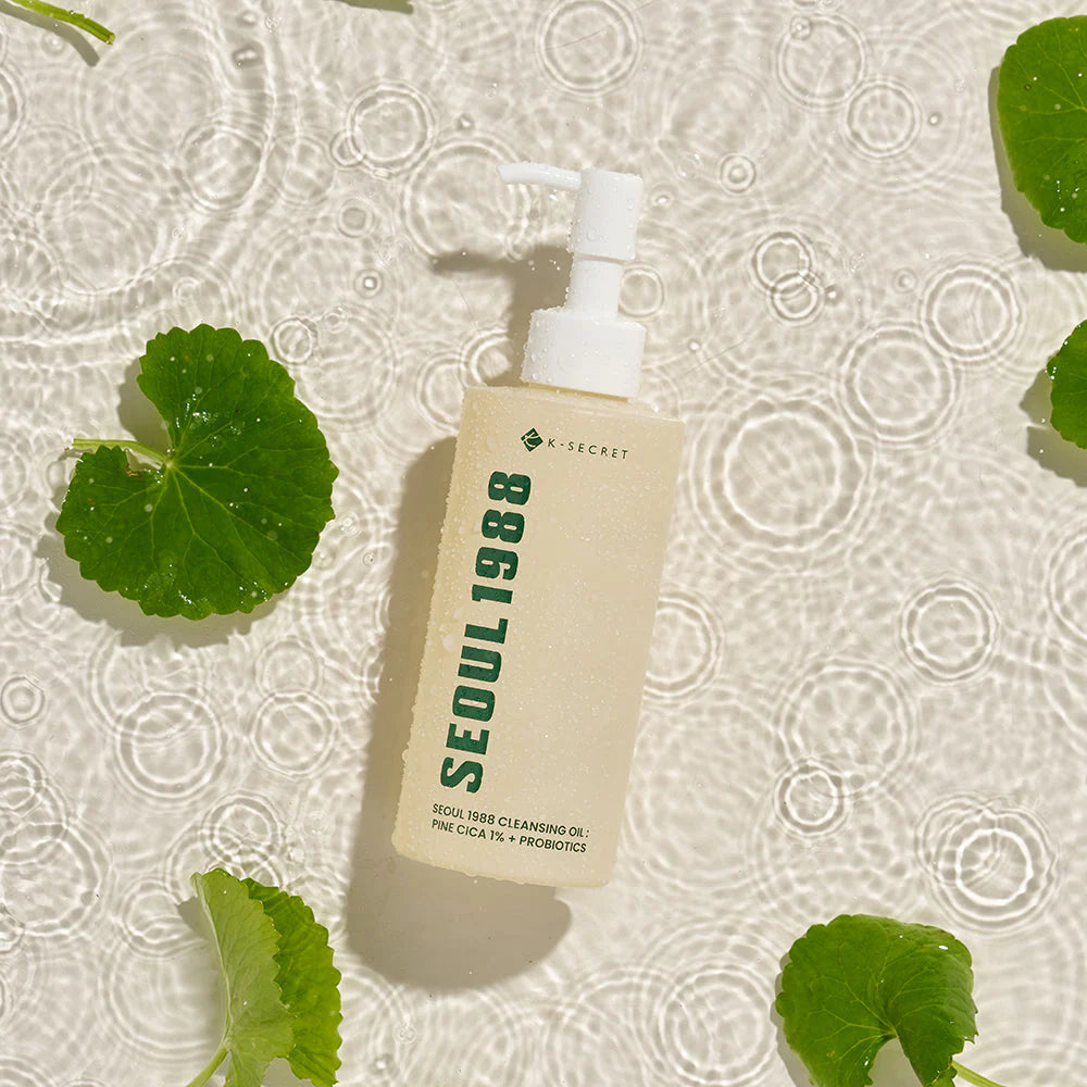 KSECRET SEOUL 1988, Cleansing Oil Pine Cica 1% + Probiotics 200ml