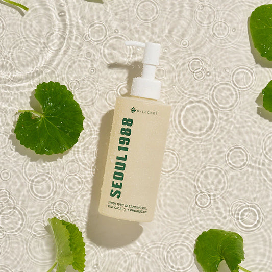 KSECRET SEOUL 1988, Cleansing Oil Pine Cica 1% + Probiotics 200ml