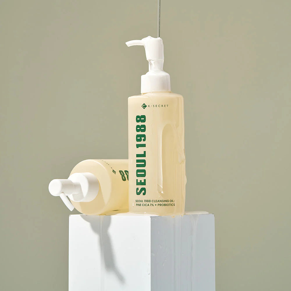 KSECRET SEOUL 1988, Cleansing Oil Pine Cica 1% + Probiotics 200ml