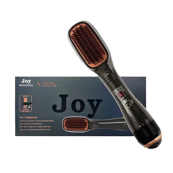 Joy Professional, 2 in 1 Hot Air Styling Comb, Air Styling & Drying System, Multi Style Hair Styling Brush, Hair Dryer