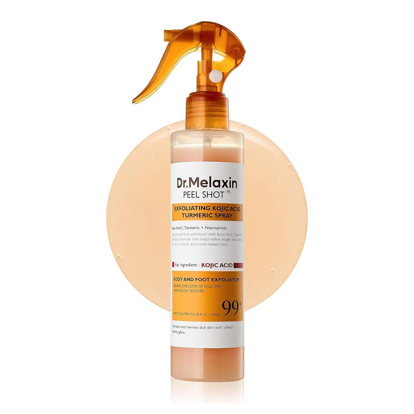 Dr. Melaxin, 2-Piece Exfoliation & Hydration Set - Peel Shot Kojic Acid Turmeric Spray & Calcium Volume Multi Balm Stick