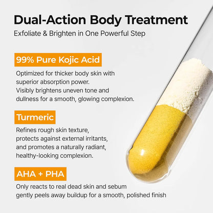 Dr. Melaxin, 2-Piece Exfoliation & Hydration Set - Peel Shot Kojic Acid Turmeric Spray & Calcium Volume Multi Balm Stick
