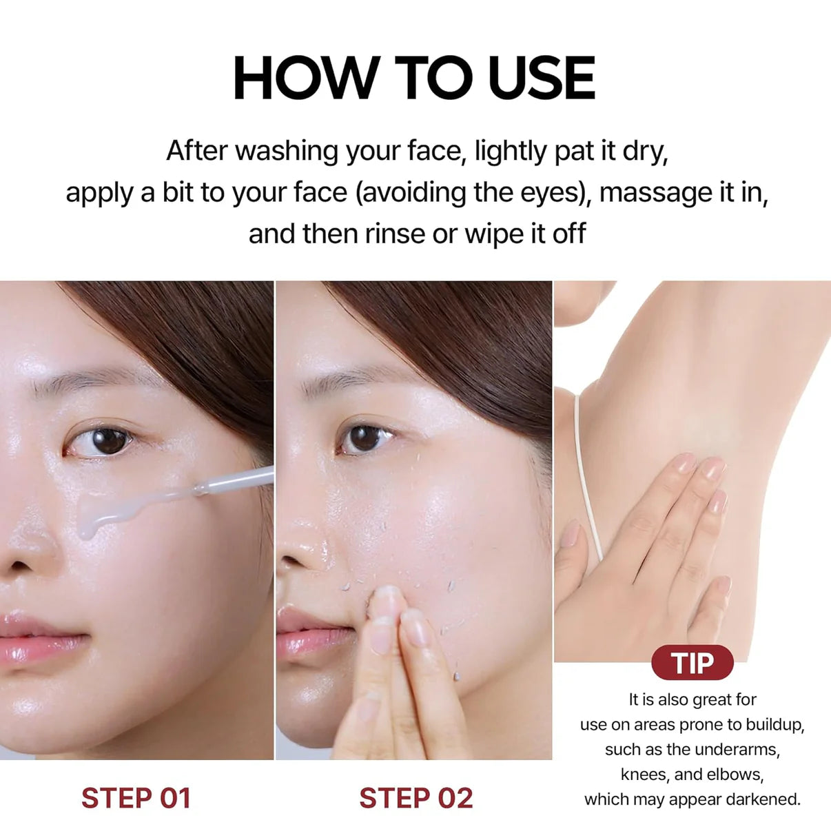 Dr. Melaxin, White Rice Peeling Ampoule for Smoothing and Brightening Skin 80ml