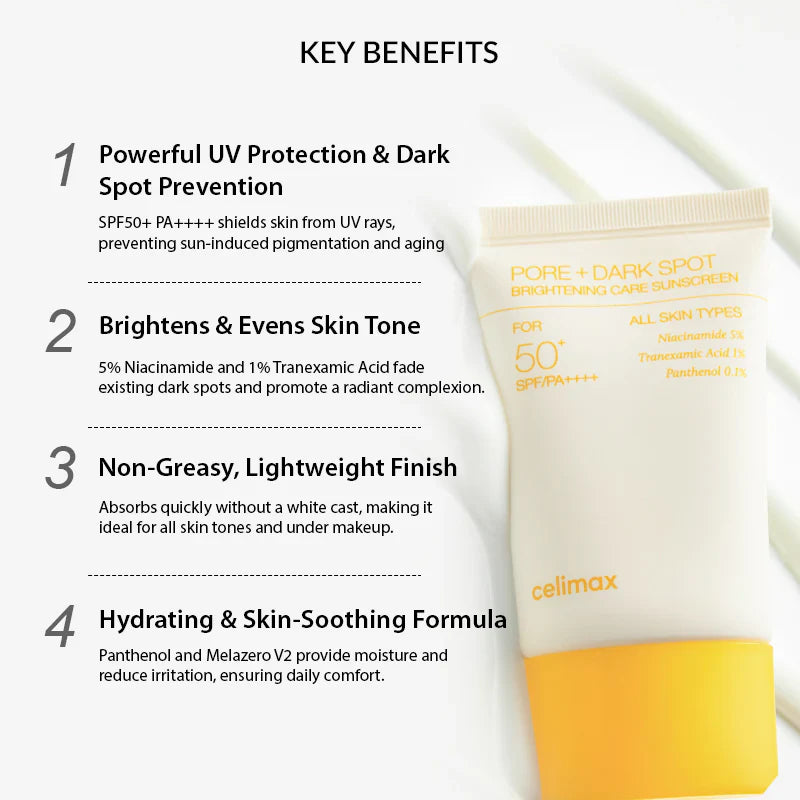 Celimax, Pore+Dark Spot Brightening Care Sunscreen 50ml