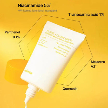 Celimax, Pore+Dark Spot Brightening Care Sunscreen 50ml