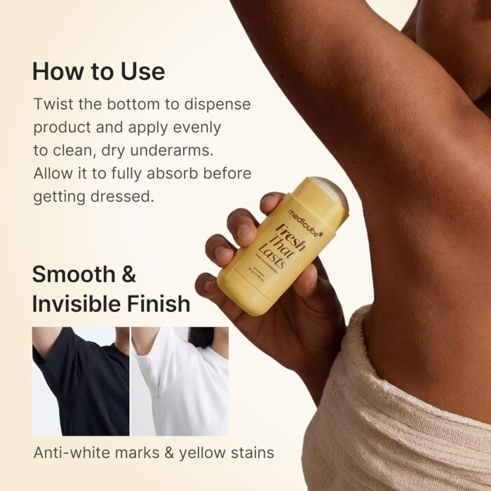 Medicube, Fresh That Lasts Deodorant – Vanilla & Pistachio (83g)
