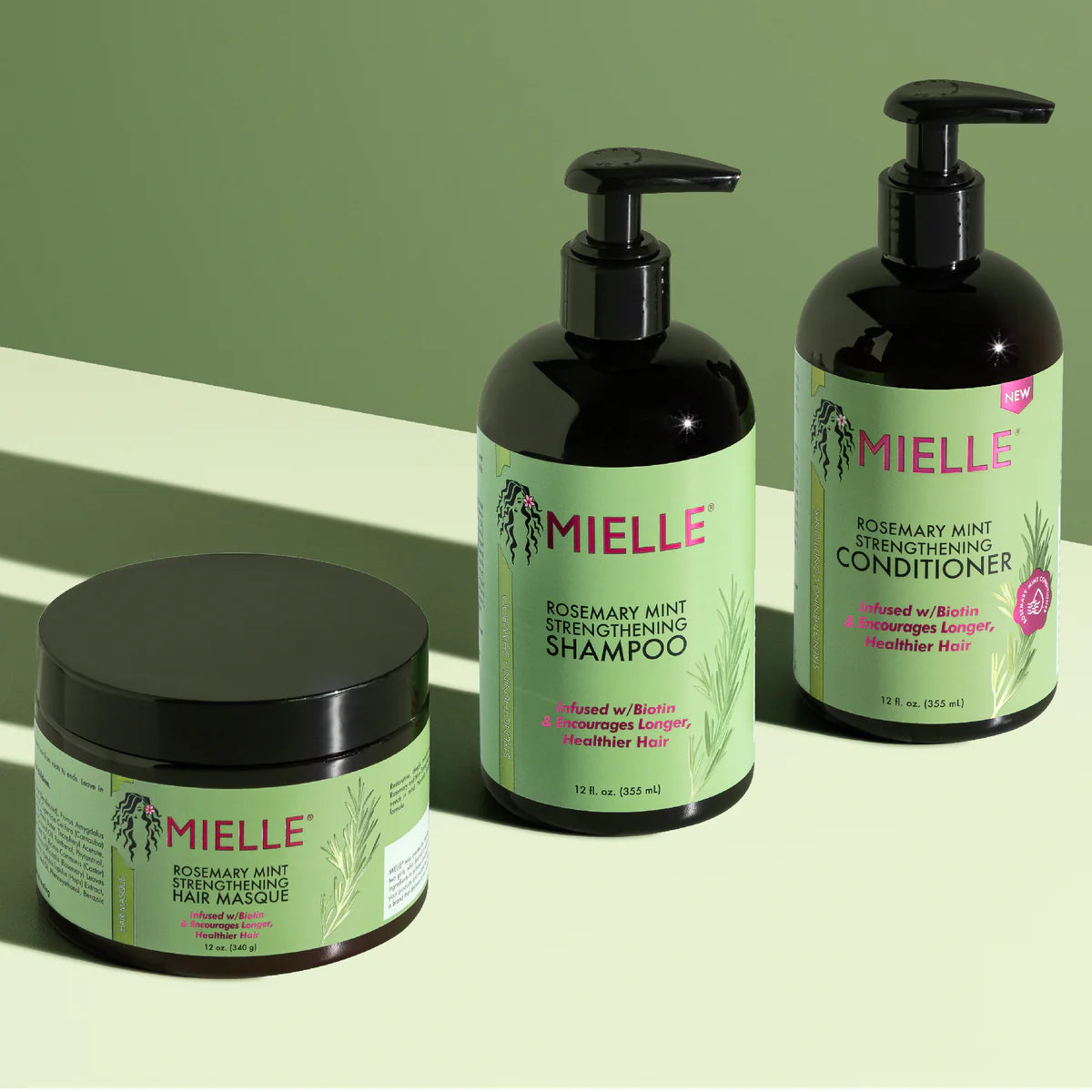 Mielle, Rosemary Mint Strengthening Shampoo 355ml