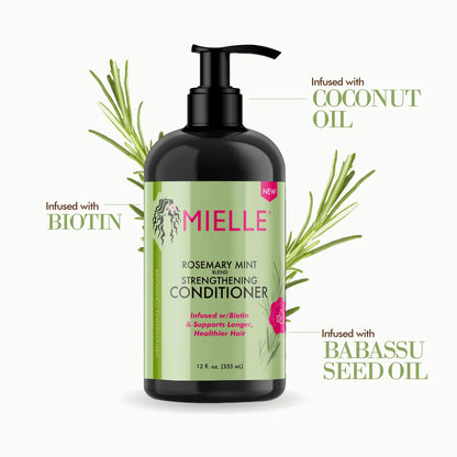 Mielle, Rosemary Mint Strengthening Conditioner 355ml