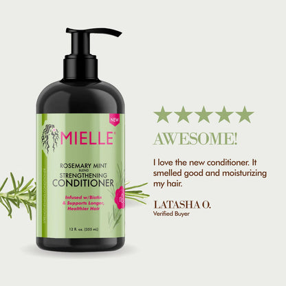 Mielle, Rosemary Mint Strengthening Conditioner 355ml