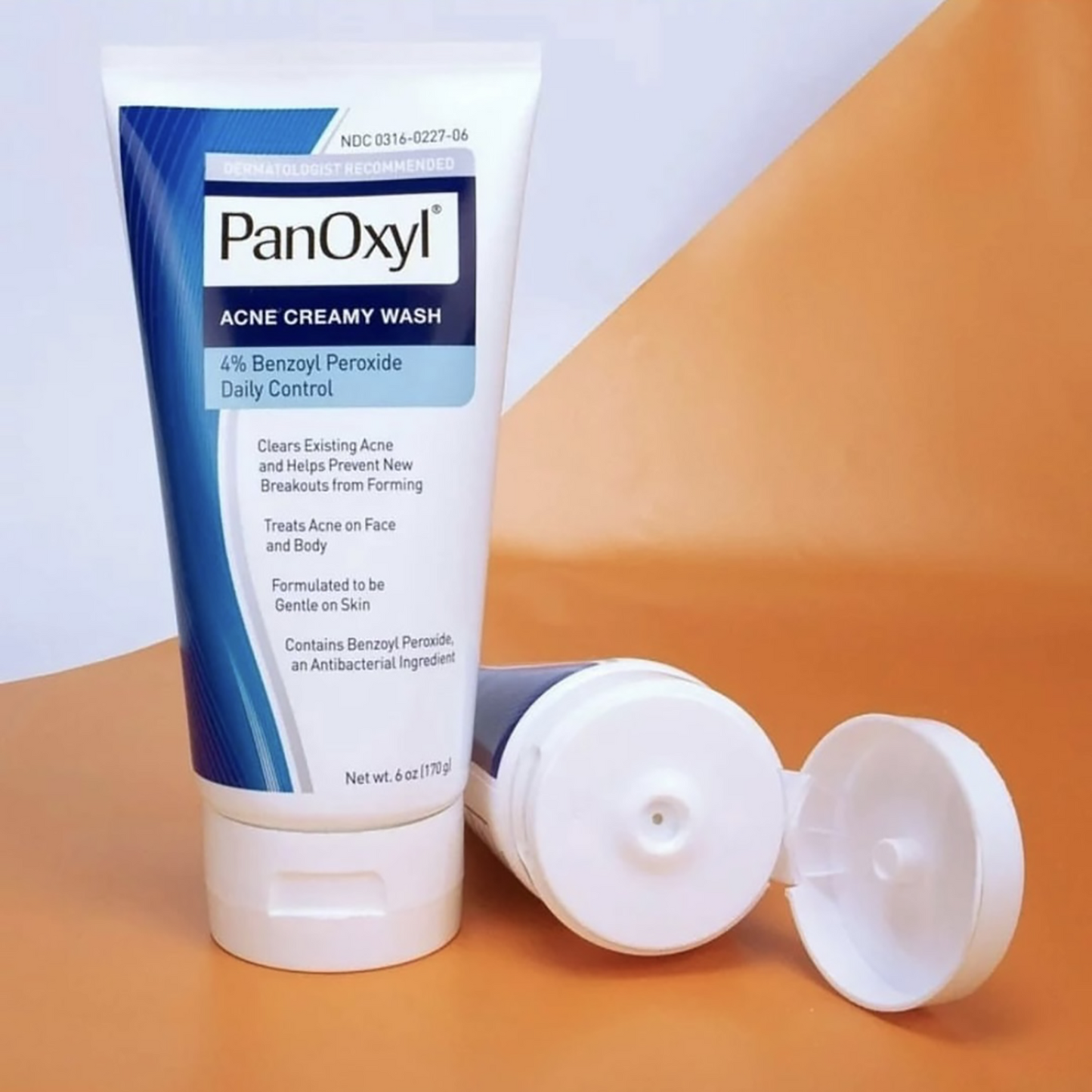 PanOxyl, 4% Acne Creamy Wash with Benzoyl Peroxide 170g