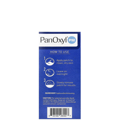 PanOxyl, PM Overnight Spot Patches (40 Nos)