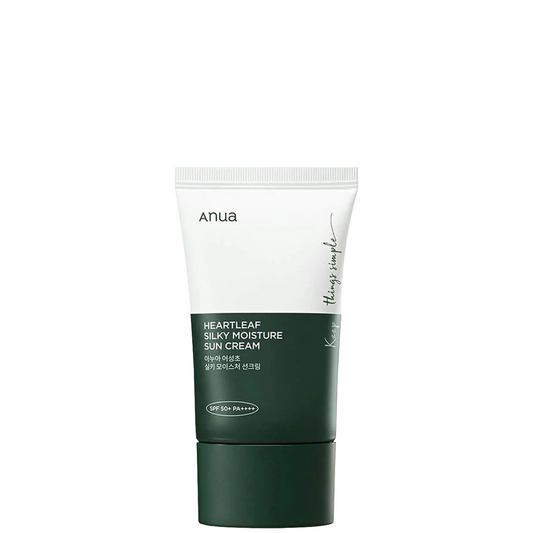 Anua, Heartleaf Silky Moisture Sun Cream SPF 50++ 50ml