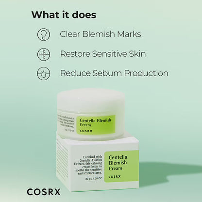 Cosrx, Centella Blemish Cream 30g