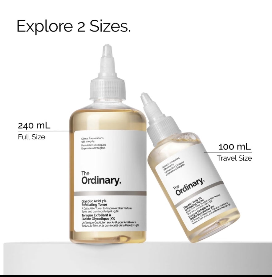 The Ordinary, Glycolic Acid 7% Toning Solution