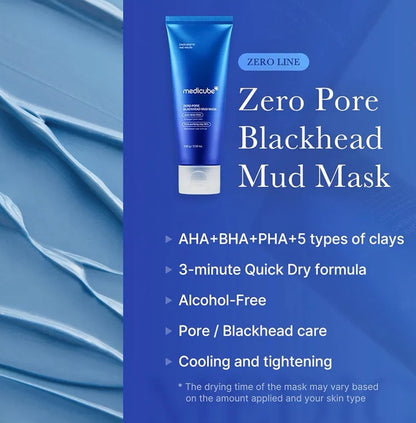 MEDICUBE
Zero Pore Blackhead Mud Mask 100g
