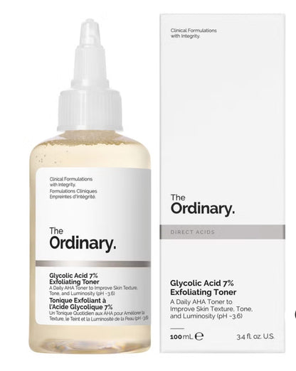 The Ordinary, Glycolic Acid 7% Toning Solution