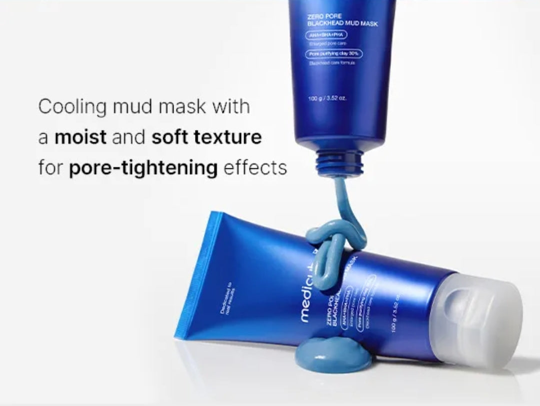 MEDICUBE
Zero Pore Blackhead Mud Mask 100g