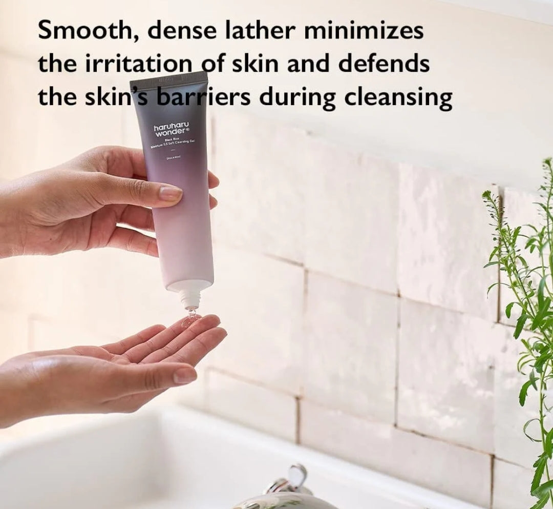 Haruharu Wonder Black Rice Moisture Deep Cleansing Gel