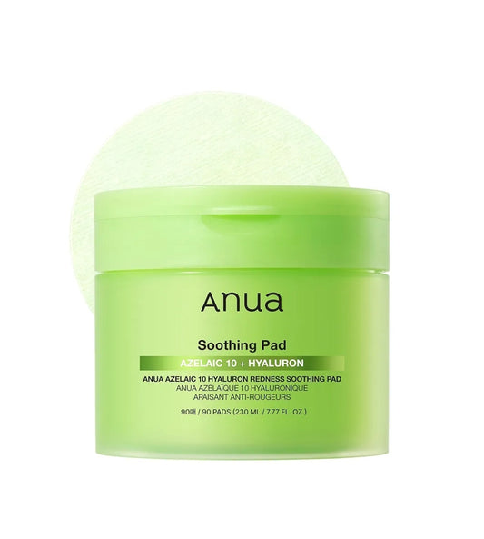 Anua - Azelaic acid 10 Hyaluron Soothing Pad 90 Pads - 230ml